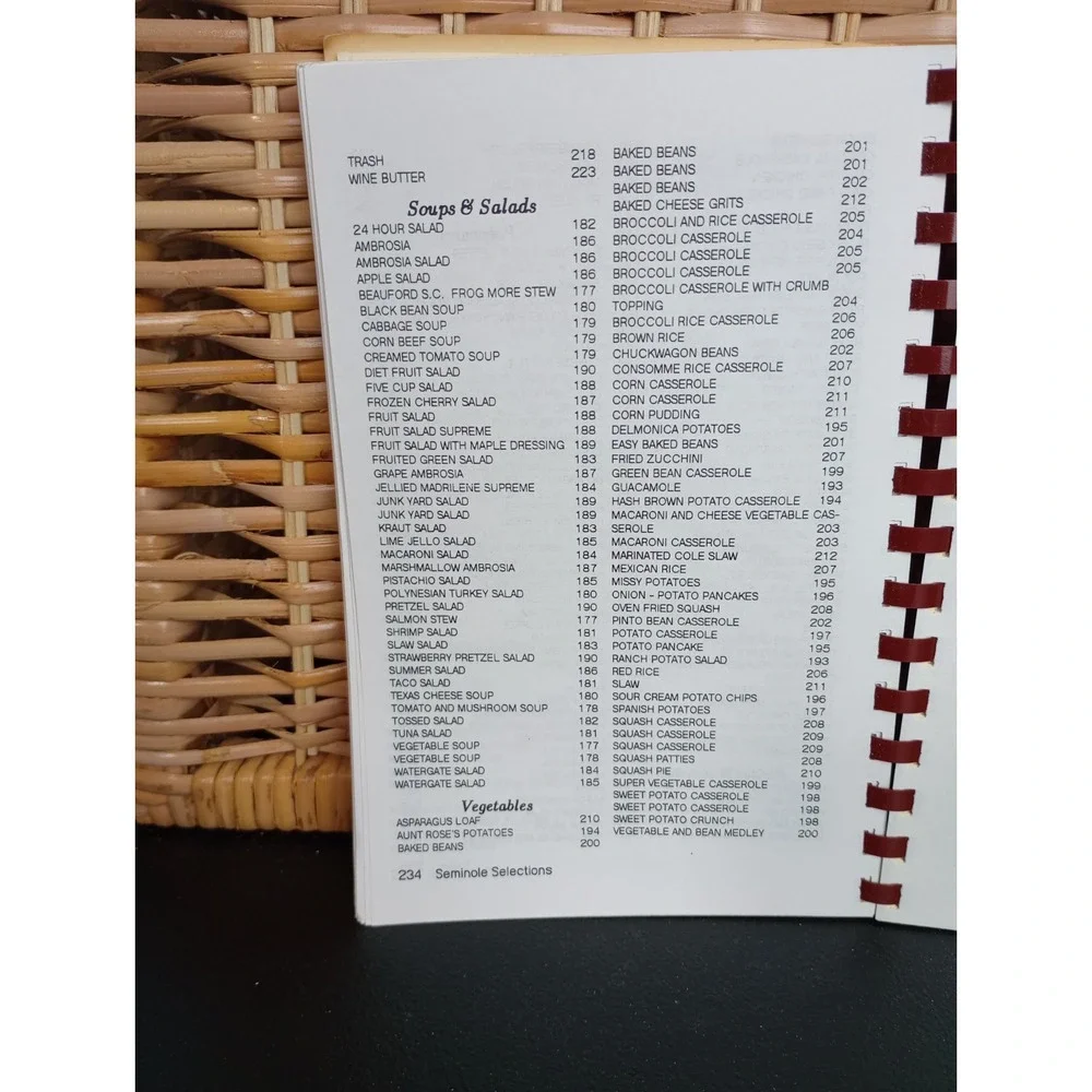 Cookbook Ramseur, NC Seminole Selections‎ SE Randolph Middle School 1993